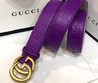 Женский ремень Gucci фиолетовый