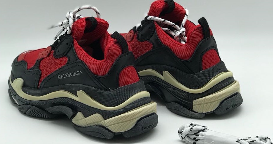 Balenciaga Triple s Red красные