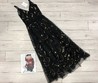Черное платье Christian Dior текстиль