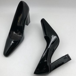 Туфли Balenciaga черные кожаные