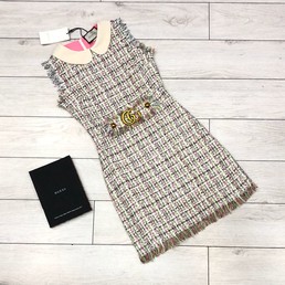 Платье Gucci серое в клетку