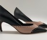 Туфли Christian Dior женские черные на среднем каблуке