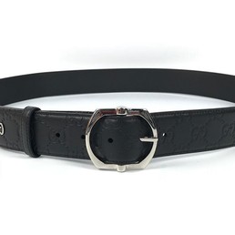 Ремень Gucci черный для брюк