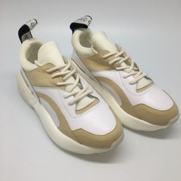 Кроссовки женские Stella Mccartney Eclypse белые с бежевым