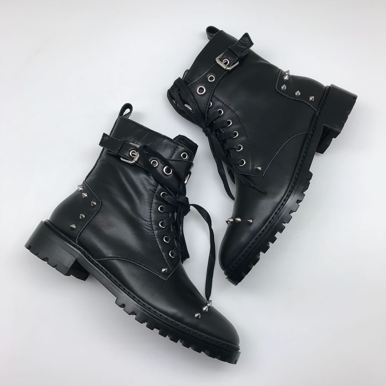 Кожаные ботинки Botas mujer