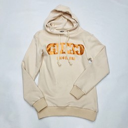 Толстовка Gucci белая с логотипом