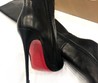 Сапоги Christian Louboutin Pigalle черные