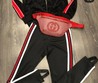 Женский спортивный костюм Gucci черный с красным