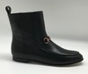 Женские кожаные полусапоги Gucci с пряжкой