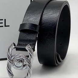 Женский ремень Chanel черный