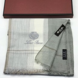 Шарф Loro Piana кашемир серый