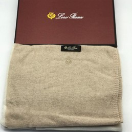 Шарф Loro Piana бежевый кашемир