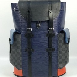 Мужской рюкзак Louis Vuitton Christopher PM синий