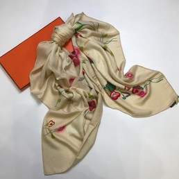 Платок Hermes цветной