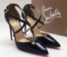 Туфли Christian Louboutin Pigalle бордовые