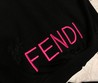 Костюм спортивный черный Fendi