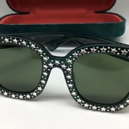 Очки Gucci женские серебристые