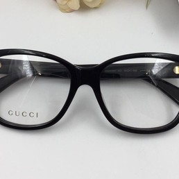 Очки Gucci черные прозрачные