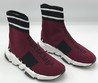 Кроссовки Balenciaga бордовые Speed Trainer 2019