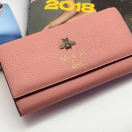 Кошелек Gucci розовый