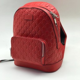 Женский рюкзак Gucci красный