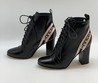 Черные ботильоны Gucci с лого