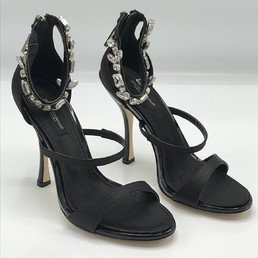 Босоножки черные Dolce&Gabbana