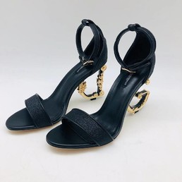 Босоножки черные Dolce&Gabbana