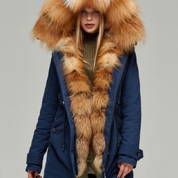 Парка с мехом лисы