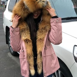 Парка с мехом лисы