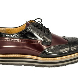 Осенние ботинки Prada Black/Brown