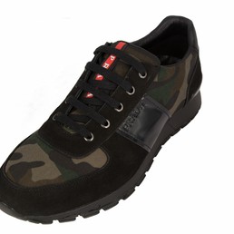 Мужские летние кроссовки Prada милитари