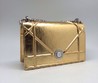 Женская сумка Christian Dior Gold