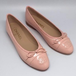 Женские брендовые кожаные балетки Chanel Cruise