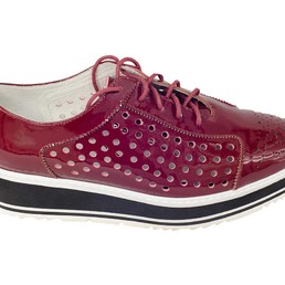 Женские Ботинки Prada Bordo