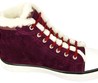 Женские кеды Hermes High Bordo Winter