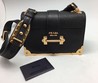 Женская сумка Prada Black/Gold V