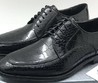 Мужские кожаные туфли Prada черные
