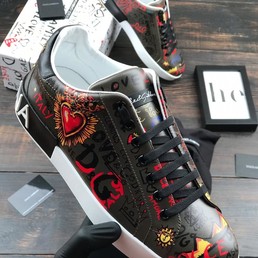 Кроссовки Dolce&Gabbana с принтом