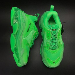 Кроссовки Balenciaga Triple S салатовые