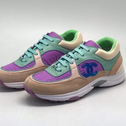 Кроссовки Chanel EX фиолетовые