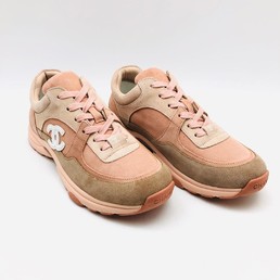 Кроссовки замшевые Chanel EX