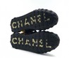 Кроссовки Chanel женские черные с золотом