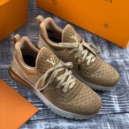 Мужские кроссовки Louis Vuitton Sneakers золотые