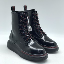 Кроссовки Alexander McQueen черные высокие