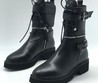 Черные кожаные ботинки Giuseppe Zanotti