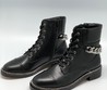 Черные кожаные ботинки Givenchy