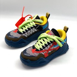 Женские кроссовки Off White синие