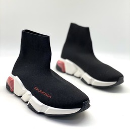 Кроссовки черные Balenciaga Speed Trainer 2020