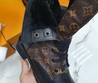 Ботинки кожаные Louis Vuitton коричневые